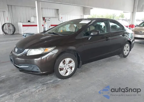 2013 Honda Civic Lx from USA, damaged, VIN 2HGFB2F57DH533968